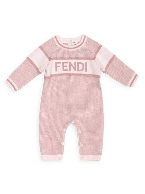 fendi baby tøj|fendi baby girl coverall.